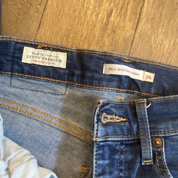 MILE HIGH SUPER SKINNY WOMEN'S JEANS - Picture 4 of 5